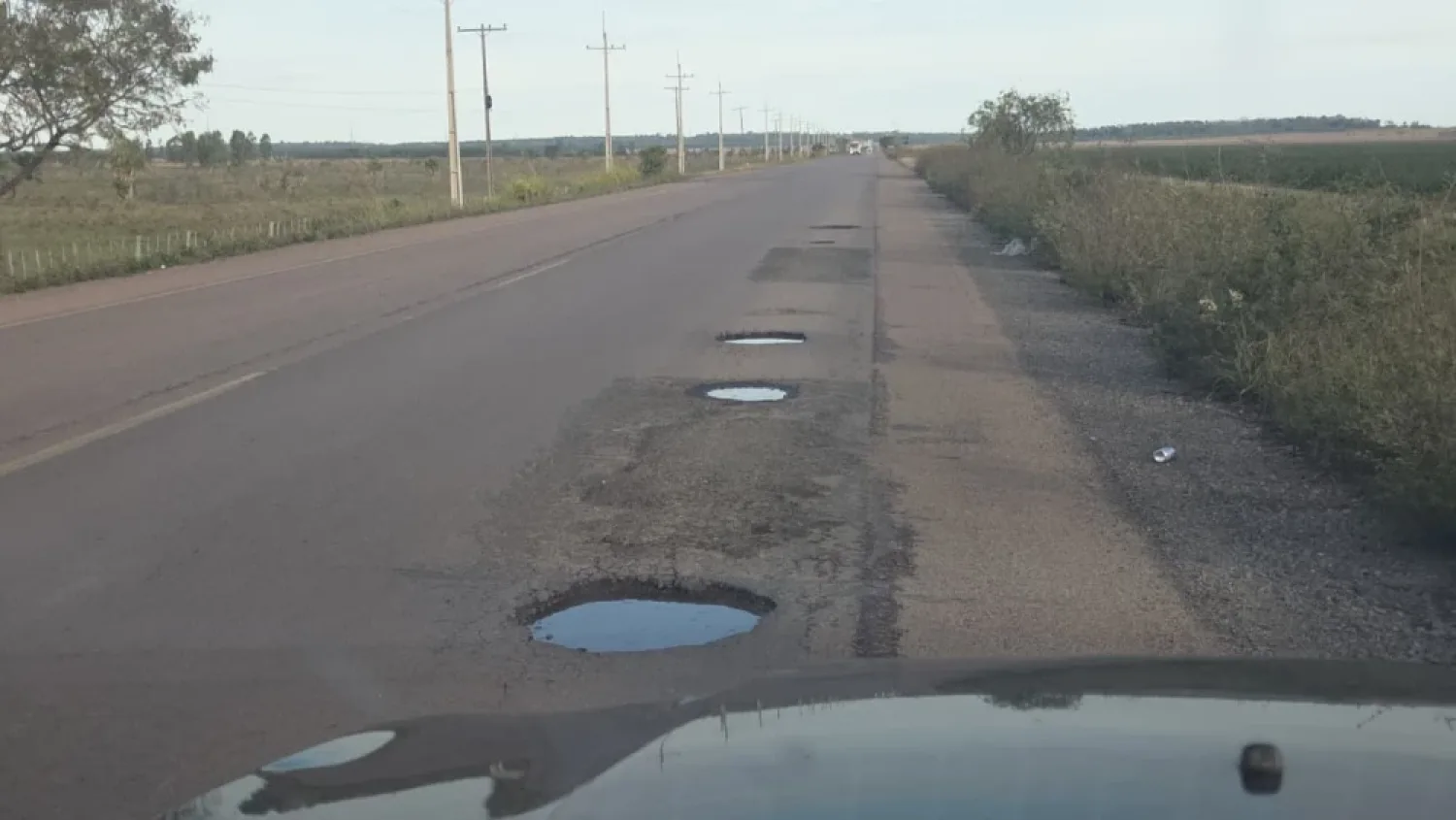 Camioneros exigen reparación de ruta Concepción - Vallemí y lamentan estado calamitoso