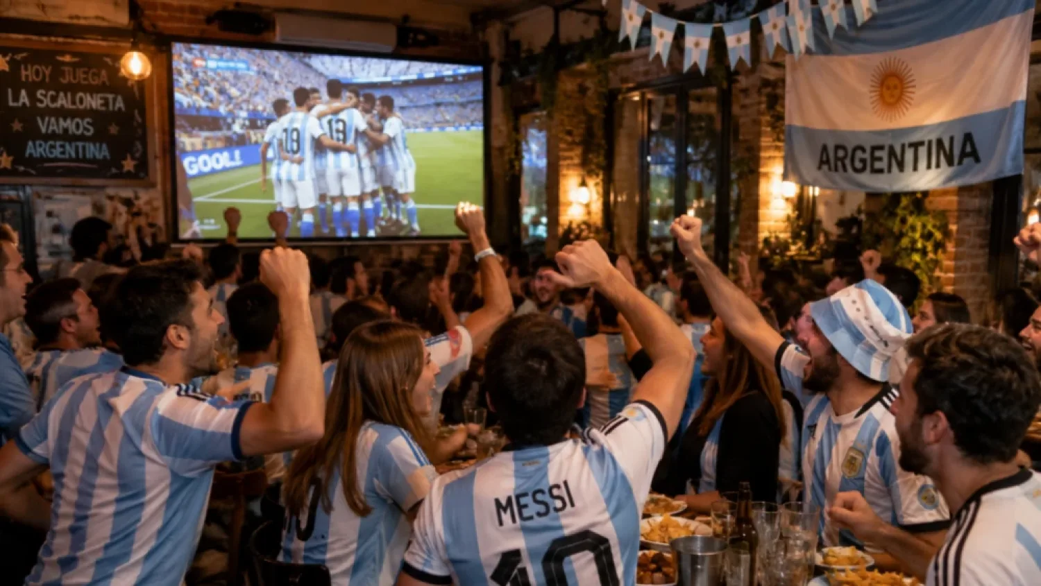 ¿Dónde verán la final los argentinos y españoles en Paraguay?